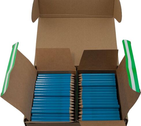 Half Pencils Sharpened Hex (No Eraser) (Golf Pencils, Pew Pencil, Score Pencil, Short Pencil) (Golf Green)(Bulk Box of 288) in Saudi Arabia