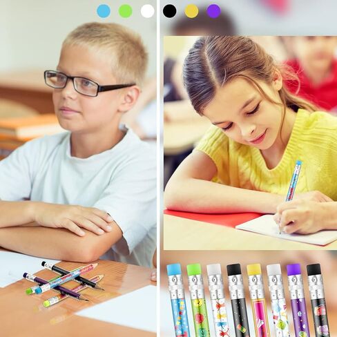 Woanger 72 Pcs Welcome Back to School Pencils First Day of School Pencils Fun Kindergarten Pencils Mini Pencils with Erasers Pencils Gifts for Kids Students Teens Classroom Reward Party Supplies in Saudi Arabia