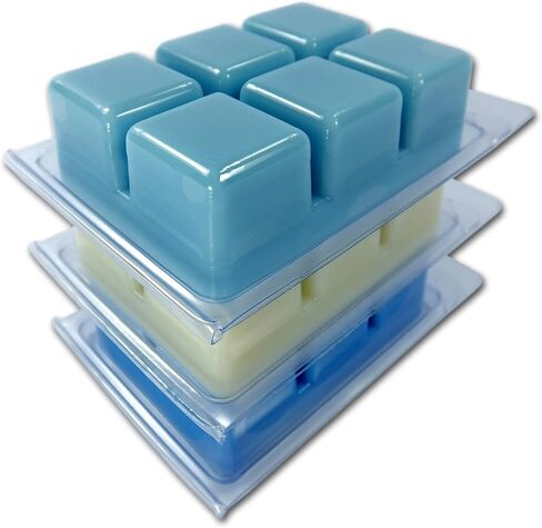 Honeysuckle Jasmine, French Lavender and Sweet Rose Strongly Scented Hand Poured Vegan Wax Melts, 18 Scented Wax Cubes, 9.6 Ounces in 3 x 6-Packs in Saudi Arabia