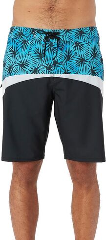 O'NEILL Men's 20 Inch Geo Print Boardshorts - Water Resistant Swim Trunks for Men with Quick Dry Stretch Fabric and Pockets in Saudi Arabia