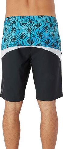 O'NEILL Men's 20 Inch Geo Print Boardshorts - Water Resistant Swim Trunks for Men with Quick Dry Stretch Fabric and Pockets in Saudi Arabia