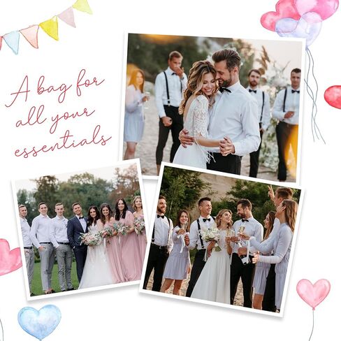 Bride Gifts - Canvas Tote Bag for Bride, Bride to Be Gifts, Engagement Gift for Her, Bridal Shower Gifts in Kuwait