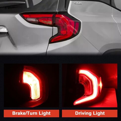 Tail Light Compatible with GMC Terrain 2018 2019 2020 2021 Left Driver Side Replace:84379497 in Saudi Arabia
