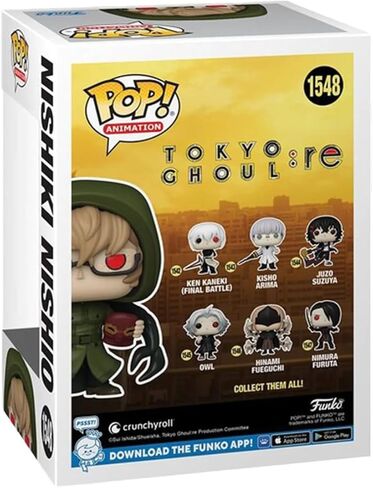 FUNKO POP! ANIME: Tokyo Ghoul: re- Nishiki Nishio (AE Exclusive) in Saudi Arabia