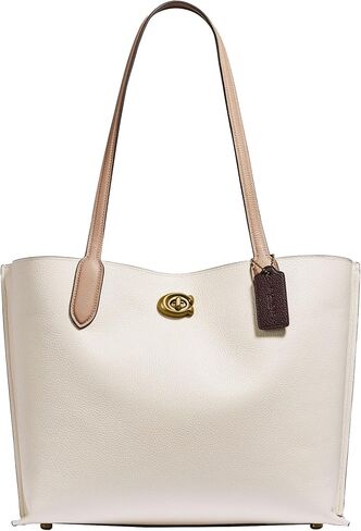 Coach Womens Polished Pebble Leather Willow Tote in Saudi Arabia