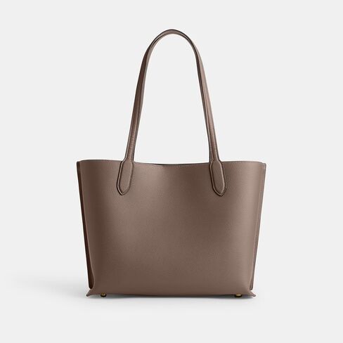 Coach Womens Polished Pebble Leather Willow Tote in Saudi Arabia