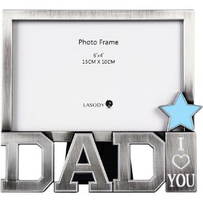 LASODY Dad I Love You Picture Frame,Dad Birthday Gifts,Father Day Gifts