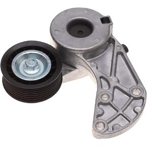 38317 Belt Tensioner W/Grooved Pulley (For 3.2L/3.6L Naturally Aspirated;Not Hydraulic) Fit For 2007-2010 Audi Q7 /04-06 08-14 17-18 Porsche Cayenne /04-17 VW Touareg (19162292 022145299E)