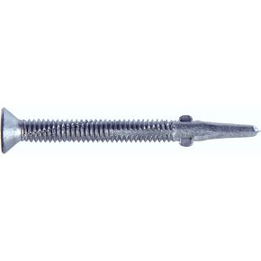 The Hillman GroupThe Hillman Group 35240 Flat Head Phillips Self-Drilling Screw w/Wings 12 x 2-1/2 20-Pack
