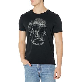 John Varvatos Men's Short Sleeve Graphic Tee Skull