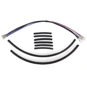 14" & 16" Handlebar Front Turn Signals Extension Wire Harness Kit for 1996-2021 Harley Dyna, Touring, Softail and Sportster