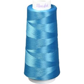 American & Efird AME54.32265 Radiant Turquoise Maxi Lock Stretch Thread, 2000yd, 1 Count (Pack of 1)
