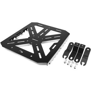 Rear Cargo Top Tail Rack Carrier Luggage Compatible with TW200 TW 200 1990-2024 (Black)