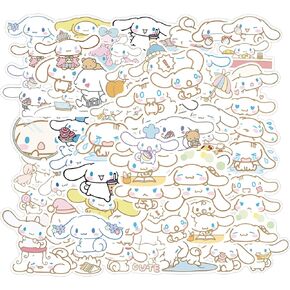 Cinnamoroll Stickers for Water Bottles 50pcs Waterproof Cute Aesthetic Trendy Stickers for Teens Kids Girls and Boys, Perfect for Laptop Notebook Phone Car Skateboard Travel Durable