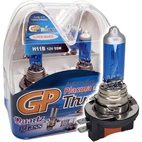 GP Thunder H11B Super White Xenon Halogen Headlight Headlamp Light Bulbs with Quartz Glass SGP75K-H11B