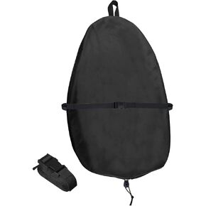 Kayak Cockpit Cover UV60+ 420D Oxford Adjustable Canoe Dust-Proof and Waterproof Seat Cover