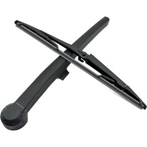 Rear Window Wiper Arm & Blade Replacement for Jeep Grand Cherokee 2005-2010 Rear Windshield Wiper Arm & Blade, Factory OE Style Rear Window Wiper Arm Blade Set, Replacement OEM 5139835AC, 5139836AB
