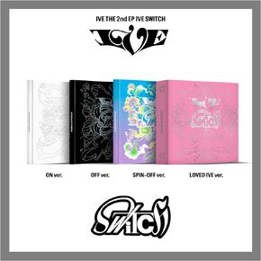 IVE IVE Switch محتويات الألبوم الثاني EP + بطاقة الصور الفوتوغرافية + تتبع الغوص المختوم (الإصدار العرضي القياسي)