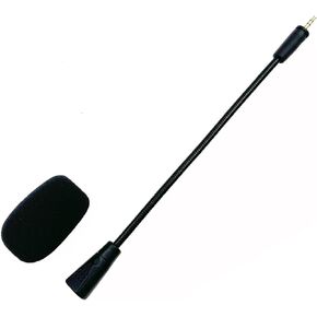 NewTH Replacement Game Microphone for Turtle Beach Ear Force XO Three XO Four Stealth Recon 150 50 50X 50P 60P Gaming Headsets Noise Cancelling Crystal-Clear Game Sound Mic Boom, 3.5mm Jack
