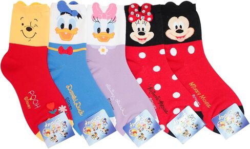 Cartoon Character Series Women and teen girls Licensed Socks Collection in Saudi Arabia