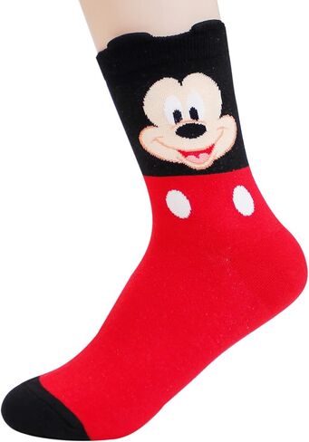 Cartoon Character Series Women and teen girls Licensed Socks Collection in Saudi Arabia