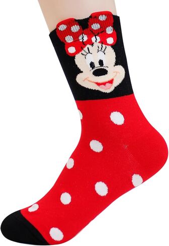Cartoon Character Series Women and teen girls Licensed Socks Collection in Saudi Arabia