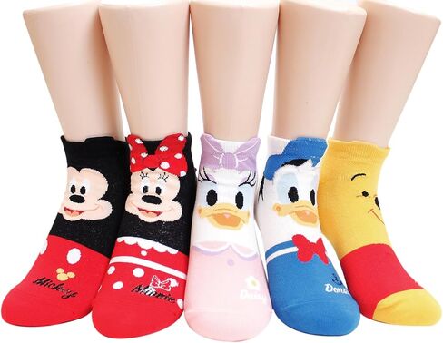 Cartoon Character Series Women and teen girls Licensed Socks Collection in Saudi Arabia