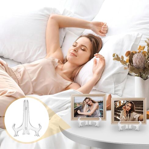 18 حزمة 3 بوصة لوحة أكريليك حامل بطاقة عرض موقف حامل لوحة للعرض، حامل البطاقة للبطاقات الرياضية، الصورة، الصورة in Kuwait