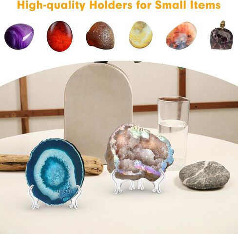 18 حزمة 3 بوصة لوحة أكريليك حامل بطاقة عرض موقف حامل لوحة للعرض، حامل البطاقة للبطاقات الرياضية، الصورة، الصورة in Kuwait