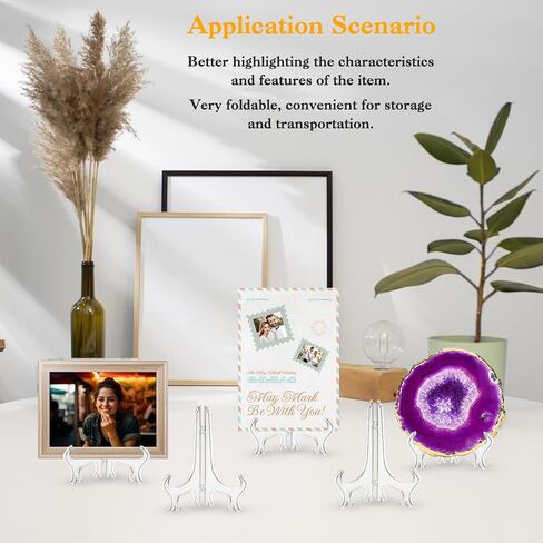 18 حزمة 3 بوصة لوحة أكريليك حامل بطاقة عرض موقف حامل لوحة للعرض، حامل البطاقة للبطاقات الرياضية، الصورة، الصورة in Kuwait