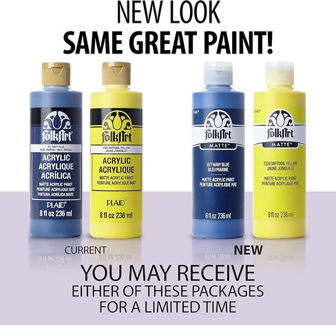 FolkArt 821 Acrylic Paint in Assorted Colors (8 oz), , Baby Pink in Saudi Arabia