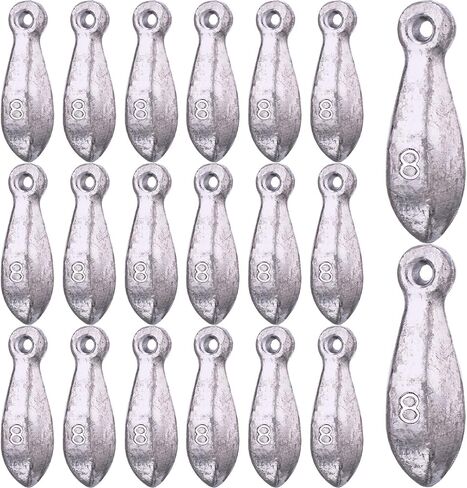 18 Pcs Bank Sinker Fishing Weights Sinkers Fishing Sinkers Bank Sinkers for Ocean Saltwater Freshwater Surf Bass Fishing Casting Gear Tackle in Kuwait