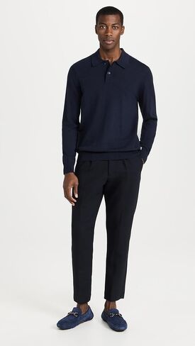 Men's Sergio Button-Up Polo in Kuwait