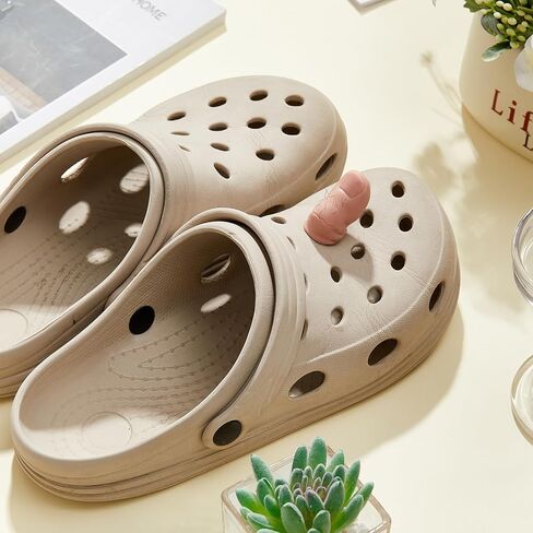 2 جهاز كمبيوتر شخصى 3D اصبع القدم سحر الأحذية القبيحة كبيرة اصبع القدم سحر مع شعر مضحك DIY الأحذية الديكور سحر لصبي وفتاة قباقيب الشرائح الصنادل الأحذية الملحقات in Kuwait