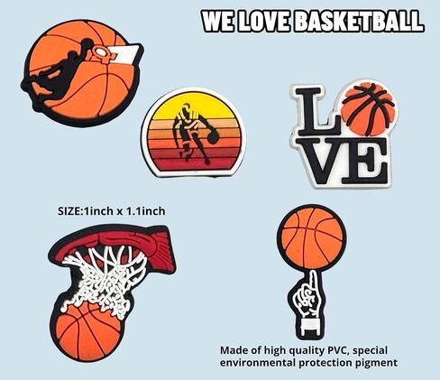 Shoe Charms,for Boys Kids Teens, Basketball, Video Game,Shoe Accessories Charms for Party Favors Gifts in Saudi Arabia