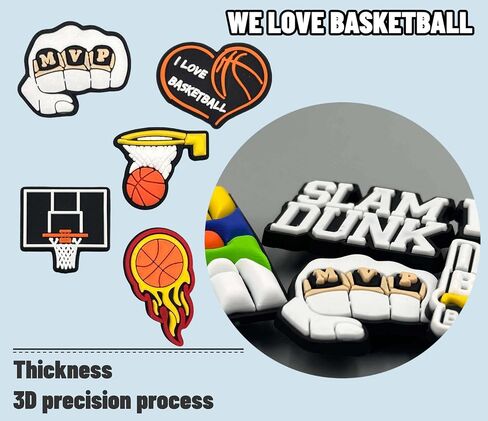 Shoe Charms,for Boys Kids Teens, Basketball, Video Game,Shoe Accessories Charms for Party Favors Gifts in Saudi Arabia