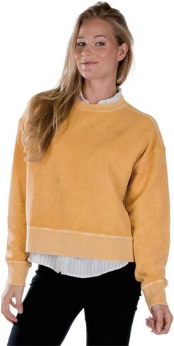 Charles River Apparel Women's Camden Crew Crop in Saudi Arabia