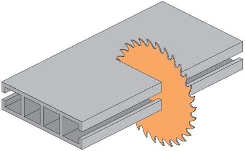 CMT P12096N 1" Bore ITK Plus Non-Ferrous Metal, 12" x 96 Teeth in Saudi Arabia