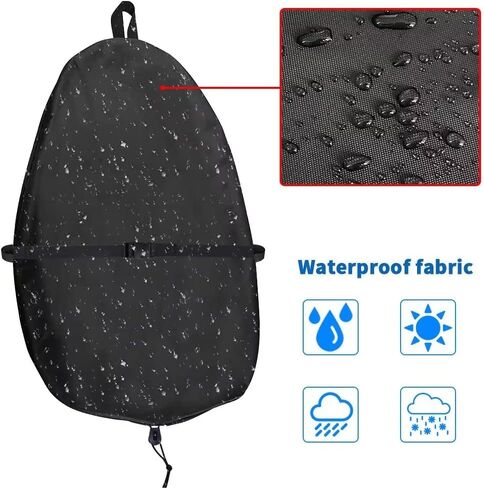Kayak Cockpit Cover UV60+ 420D Oxford Adjustable Canoe Dust-Proof and Waterproof Seat Cover in Saudi Arabia