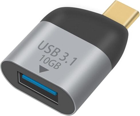 Duttek USB C إلى USB 3.1 محول، 10 جيجابت في الثانية USB A إلى USB C محول، USB C ذكر إلى USB 3.0 محول أنثى متوافق مع الكمبيوتر المحمول، الكمبيوتر الشخصي، الشاحن، بنك الطاقة، Quest Link إلخ 1pack in Saudi Arabia
