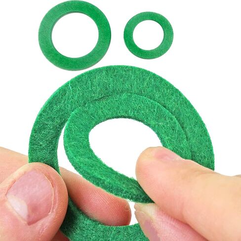 32 قطعة من غسالات طرف البطارية المضادة للتآكل من بيرلايد، واقي طرف البطارية، حشية من الألياف لحماية طرف البطارية 12 فولت (16 أحمر، 16 أخضر) in Kuwait