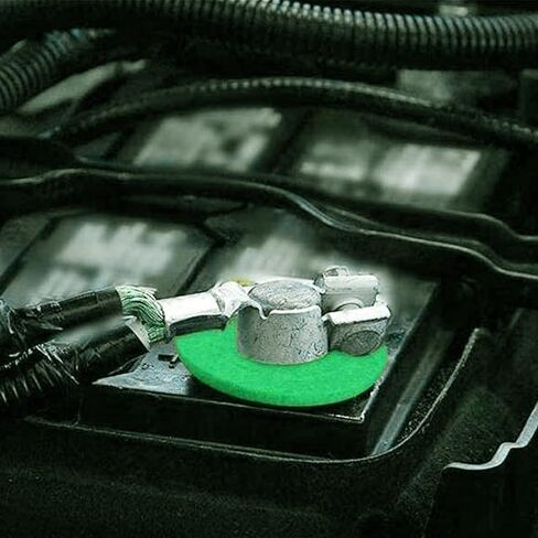 32 قطعة من غسالات طرف البطارية المضادة للتآكل من بيرلايد، واقي طرف البطارية، حشية من الألياف لحماية طرف البطارية 12 فولت (16 أحمر، 16 أخضر) in Kuwait