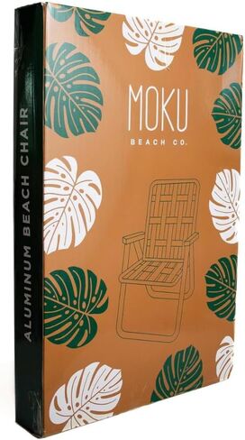 Beach Chair - Premium Backpack Beach Chair - Webbed Aluminum Beach Chair with Backpack Straps - Foldable and Reclining Beach Chair -Jungala Print Aluminum Beach Chair in Saudi Arabia