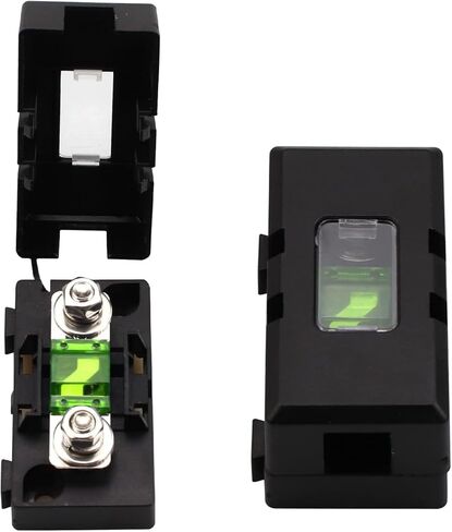 2 قطعة ANS-H في اتجاه واحد ميدي فيوز حامل الصندوق 50A ، شوكة صغيرة فيوز جبل بولت فيوز كتلة 50A in Kuwait