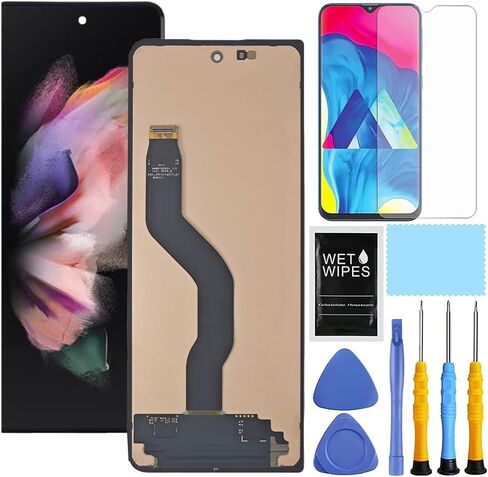 مجموعة استبدال شاشة AMOLED لهاتف Samsung Galaxy Z Fold 5 5G لهاتف Samsung Z Fold 5 SM-F946u F946b F946w F946a LCD مجموعة شاشة تعمل باللمس مع أدوات باللون الأسود in Saudi Arabia