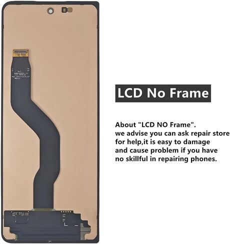 مجموعة استبدال شاشة AMOLED لهاتف Samsung Galaxy Z Fold 5 5G لهاتف Samsung Z Fold 5 SM-F946u F946b F946w F946a LCD مجموعة شاشة تعمل باللمس مع أدوات باللون الأسود in Saudi Arabia