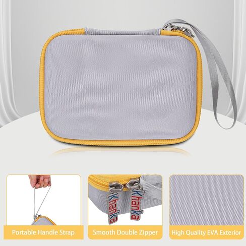 khanka Hard Travel Case for Kodak smile+/ Kodak Smile Plus Wireless Digital Instant Print Camera with Effect-Changing Lens, 2x3" Sticky-Backed Photo Prints,Case Only (Blue) in Kuwait