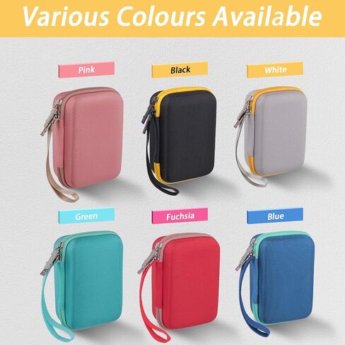 khanka Hard Travel Case for Kodak smile+/ Kodak Smile Plus Wireless Digital Instant Print Camera with Effect-Changing Lens, 2x3" Sticky-Backed Photo Prints,Case Only (Blue) in Kuwait