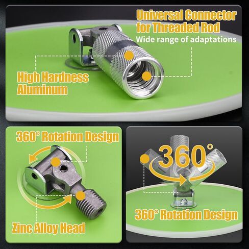 ماكينة صنفرة عمود الحوائط الجافة مقاس 9 بوصة، ماكينة سنفرة حائط دائرية نصف قطرية لطلاء إعداد خطاف وحلقة بديلة من سبائك الألومنيوم لتنظيف الجدران وتلميعها in Kuwait