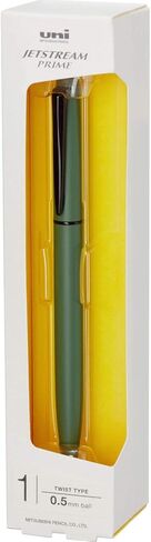 Uni Jetstream Prime Ballpoint Pen, 0.5mm, Dark Olive Body (SXK330005.18) in Saudi Arabia